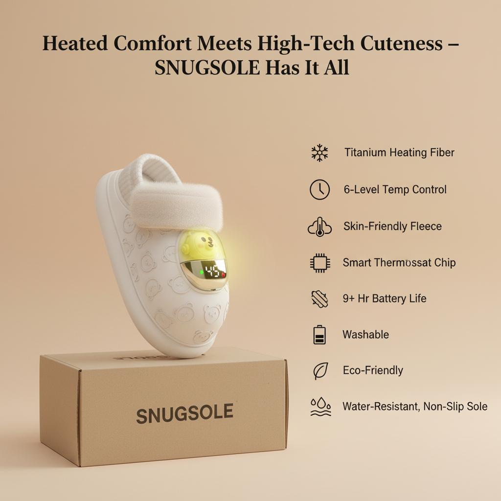 SnugSole™️ Heated Slippers